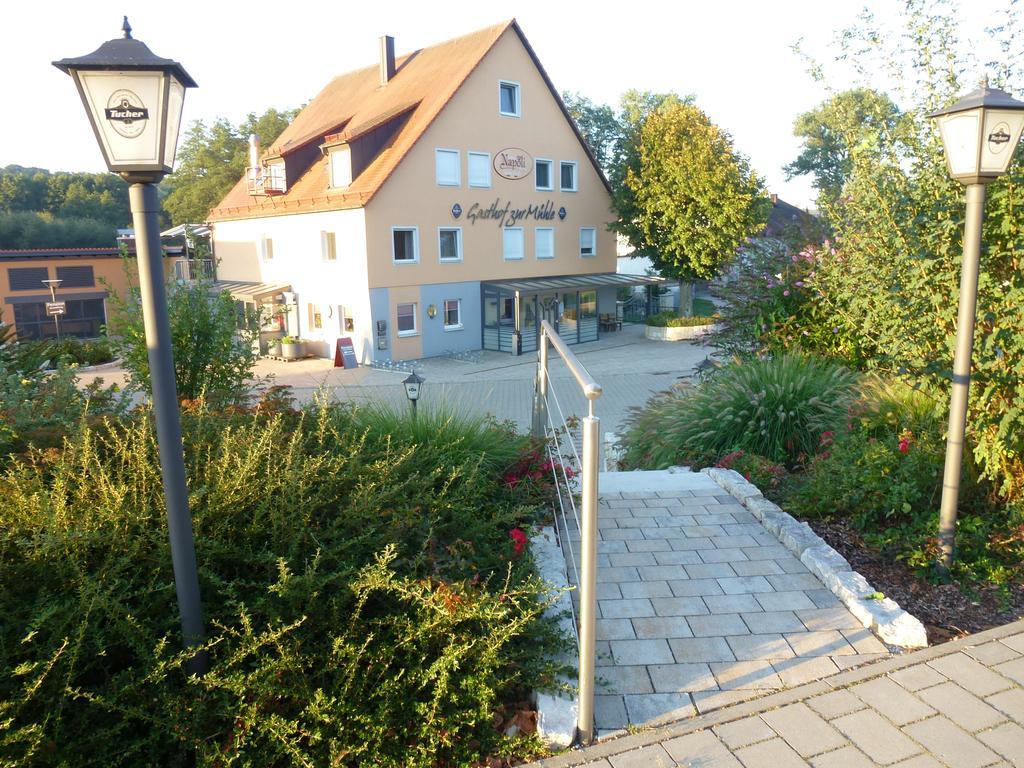 Pension Seiboldsmuehle Heideck Exterior photo