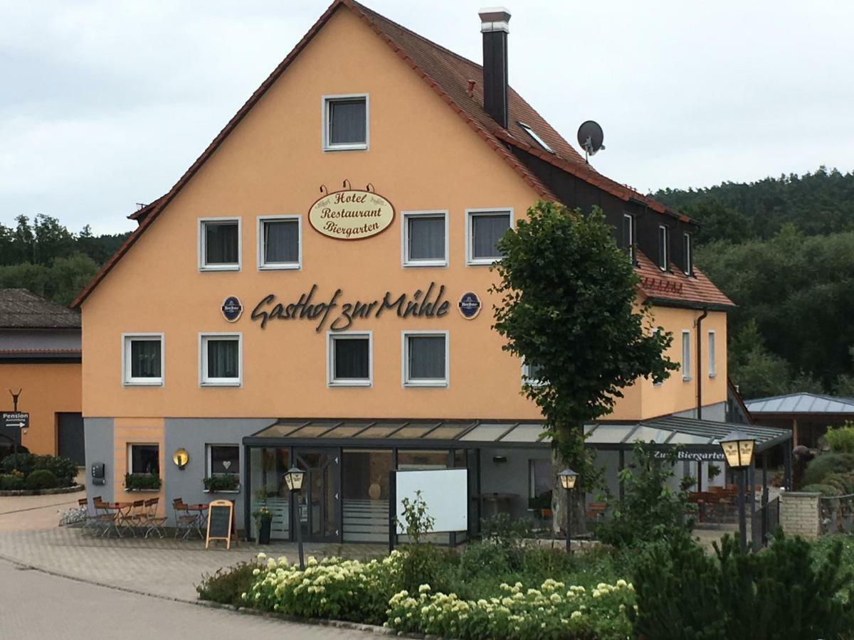 Pension Seiboldsmuehle Heideck Exterior photo